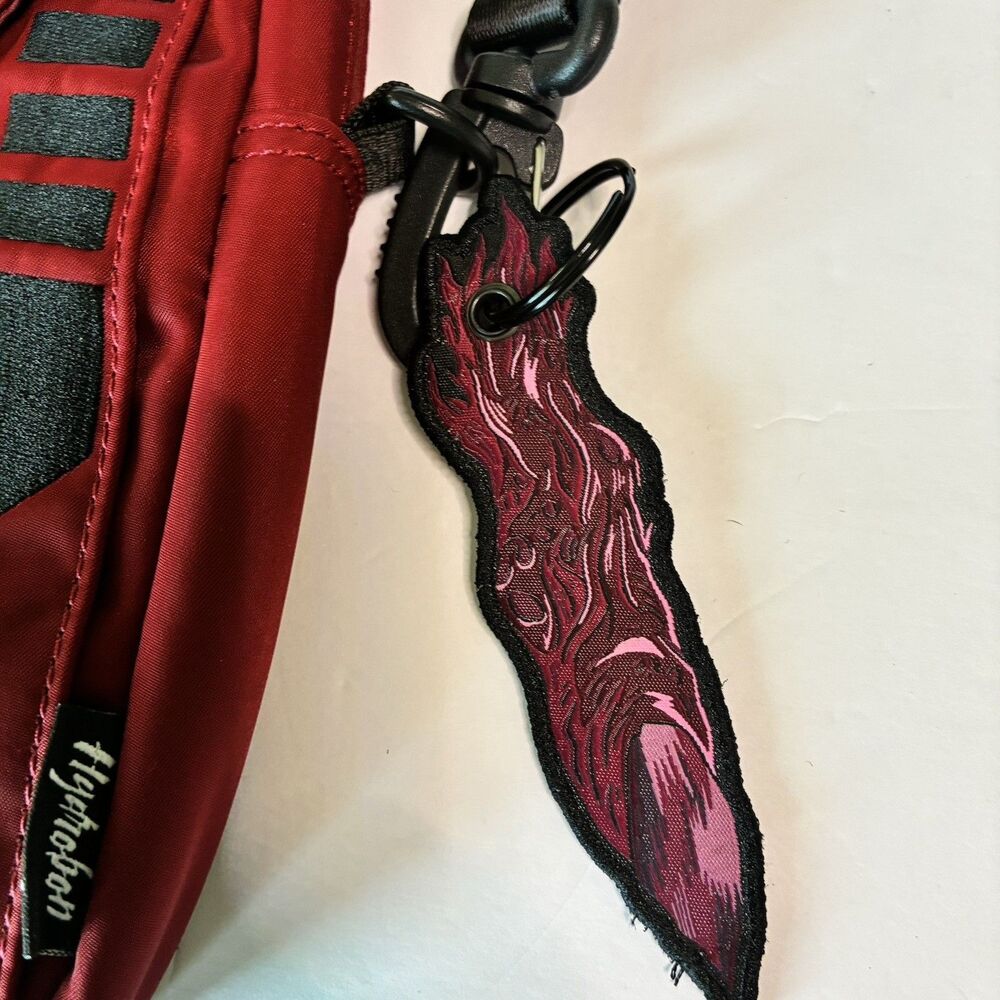 Jujutsu Kaisen Sukuna Red Black Crossbody Bag Satchel Buckle Purse Anime Gift - Picture 4 of 12